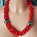 Naszyjnik Czerwona Slowianka 0544