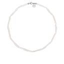 Srebrny naszyjnik z pereł naturalnych