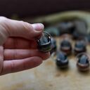 Kociołek wiedzmy - naszyjnik z kryształem górskim