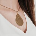 Duży wisior kropla z ażurowym wzorem Kaliope c986