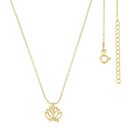 trendy naszyjniki celebrytka celebrate - lotus - necklace g