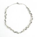 Jaspis dalmatyński Naszyjnik z zapięciem