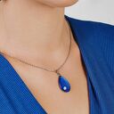 Wisiorek kropla o szafirowym wykończeniu Aykal e47/25