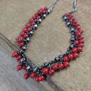 Naszyjnik z korala czerwonego