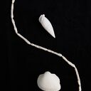 Naszyjnik z różowego złota z pereł naturalnych