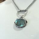 labradoryt XL - naszyjnik