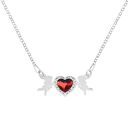 naszyjniki hand made celebrate cupid with heart necklace