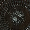 Srebrny naszyjnik ze słonecznikiem