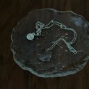 Srebrny naszyjnik z bezbarwnym kryształem SWAROVSKI® CRYSTAL