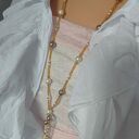 Naszyjnik Perły Szklane Długie