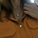 Naszyjnik pastylka z górami