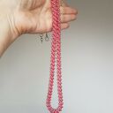 Naszyjnik Twisted Crystal Red 1286