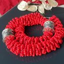 Naszyjnik Czerwona Slowianka 0544