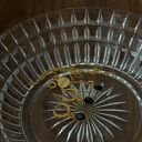 ręcznie zrobione złoty naszyjnik z onyksem