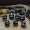 Kociołek wiedzmy - naszyjnik z kryształem górskim