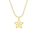 naszyjniki handmade celebrate star necklace g