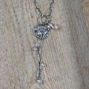 Delikatny naszyjnik z kwarcu