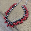 Naszyjnik z korala czerwonego