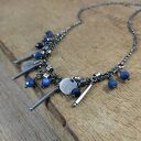 Delikatny naszyjnik z kyanitu