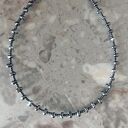 Naszyjnik Perla Szara Gnieciona Minimalizm 24.94