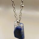handmade - naszyjnik z lapisem lazuli