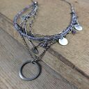 Naszyjnik kaskadowy z iolitem