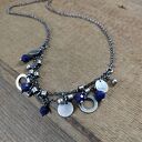 Delikatny naszyjnik z lapis lazuli