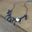 Delikatny naszyjnik z kyanitu