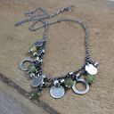 Delikatny naszyjnik z granatu (grossular)