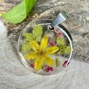 Naszyjnik z botaniczną kompozycją z2096