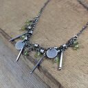 Delikatny naszyjnik z peridotu