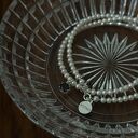 perły naszyjniki srebrny z pereł