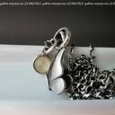 gustowne cytryn lato naszyjnik z cytrynu i srebra