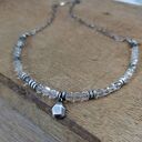 Naszyjnik - kwarc z delikatną zawieszką