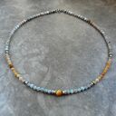 ze złotą kropleką srebro 925