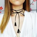 Czarny Choker - Simple