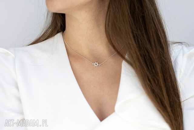 Srebrny naszyjnik z gwiazdką Be brave