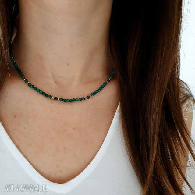 Naszyjnik z malachitu