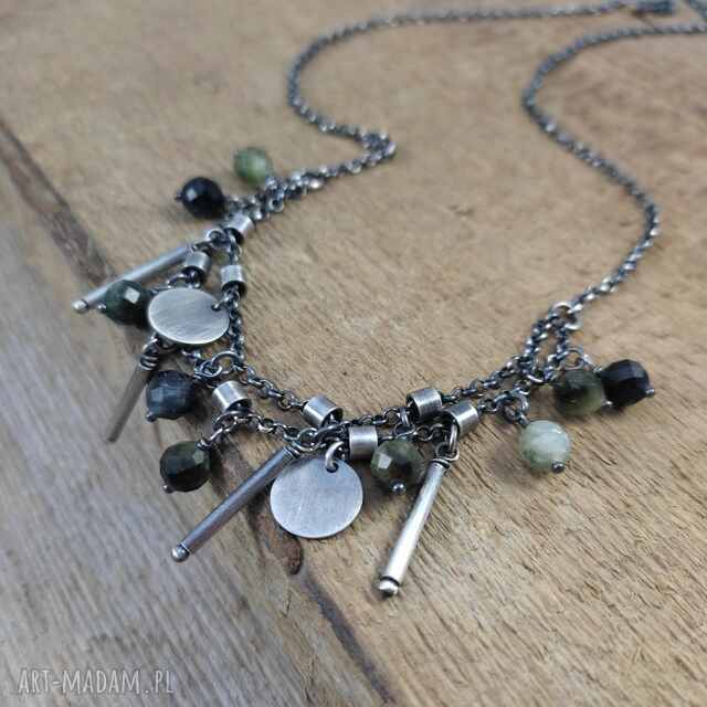 Delikatny naszyjnik z turmalinu