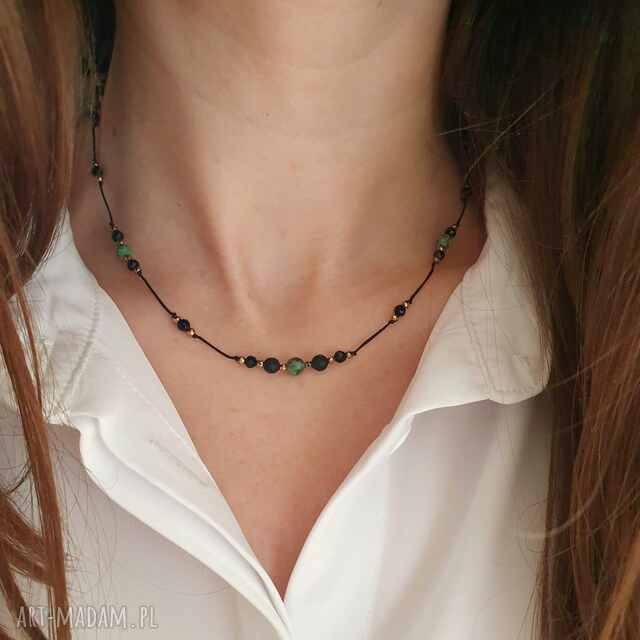 Naszyjnik z turkusem