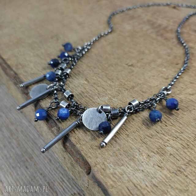 Delikatny naszyjnik z kyanitu