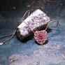 kamienie i minerały dobre serce - turmalin kryształ górski agat choker naszyjniki prezent dla niej