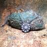 Czyste Serce akwamaryn lapis lazuli kryształ górski choker - naszyjnik prezent dla niej