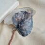 naszyjniki: Lipa - naszyjnik z liściem pokrytym miedzią - ręcznie wykonane prezent dla niej