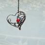 walentynki prezent heart - naszyjnik romantyczny z sercem elfia biżuteria