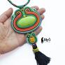 kolorowy naszyjniki soutache