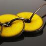 Żółtko - naszyjnik handmade