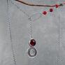 short and long carnelian naszyjniki surowy industrialny