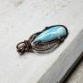 wire wrapping larimar m274 miedź