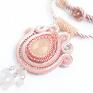 Poli Glinka Design romantyczny naszyjniki sutasz love is in the air subtelny soutache